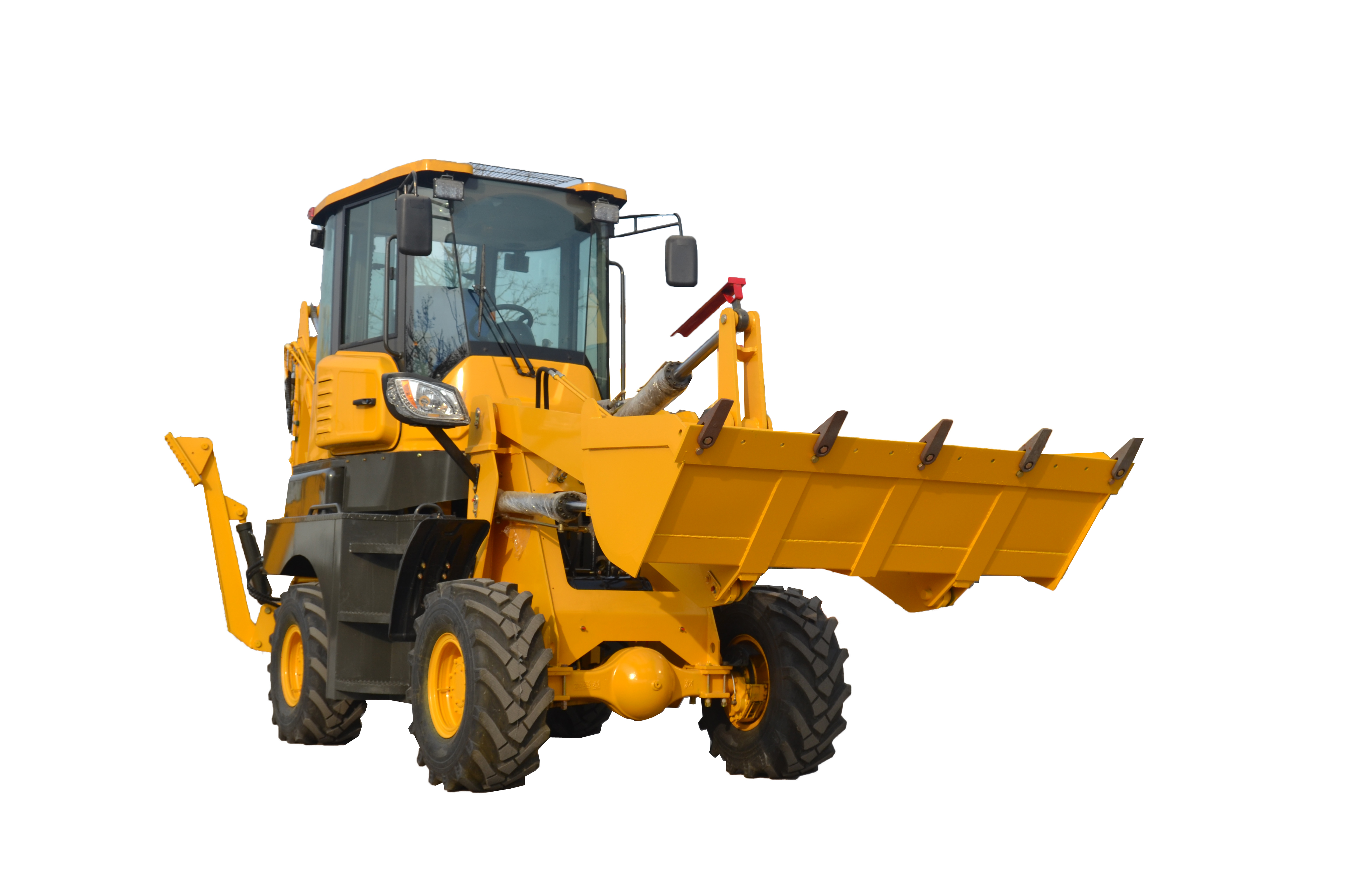 trencher for tractor 4x4 backhoe loader price of good quality Laigong brand WZ25-18